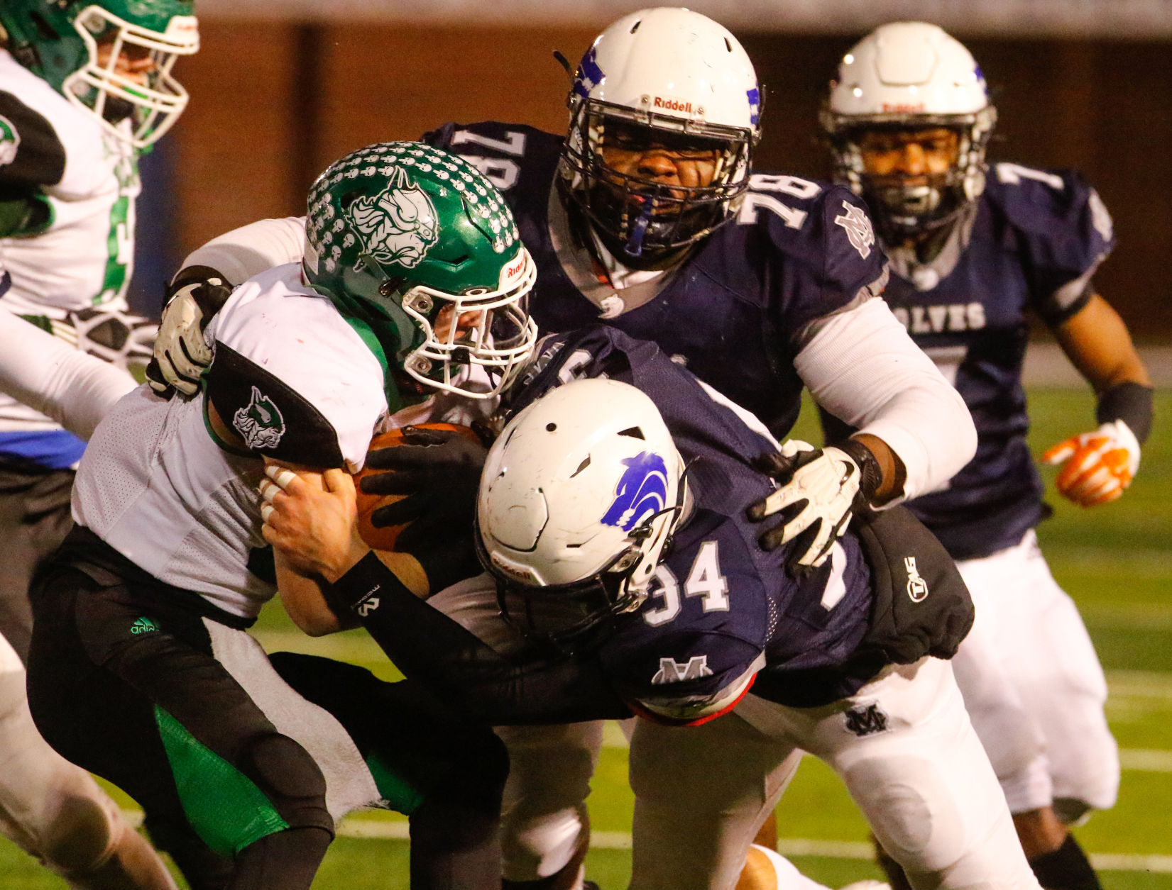 5A football regional final - Michigan City vs. Valparaiso